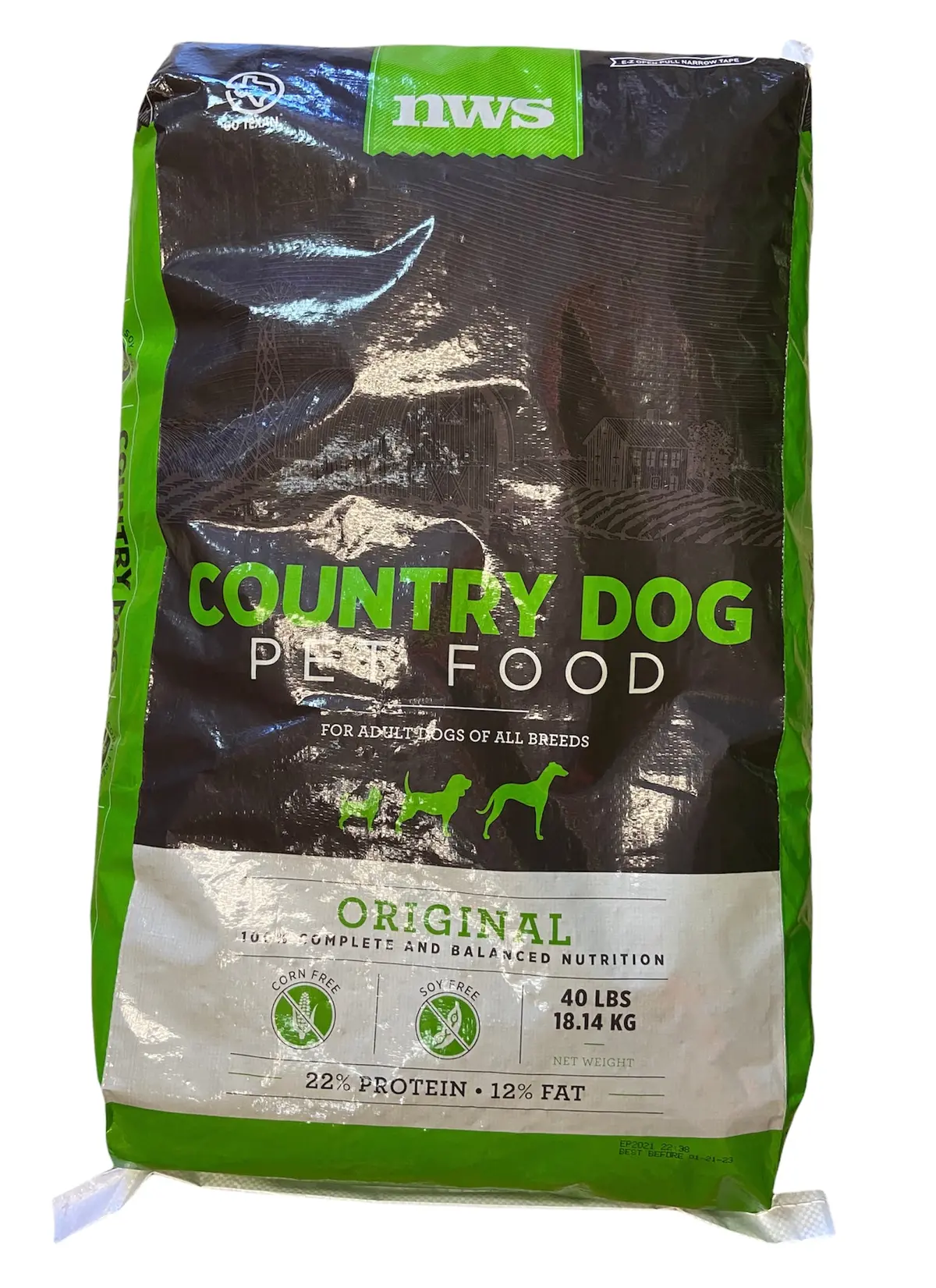 Country Dog Food, 40 Lbs 1
