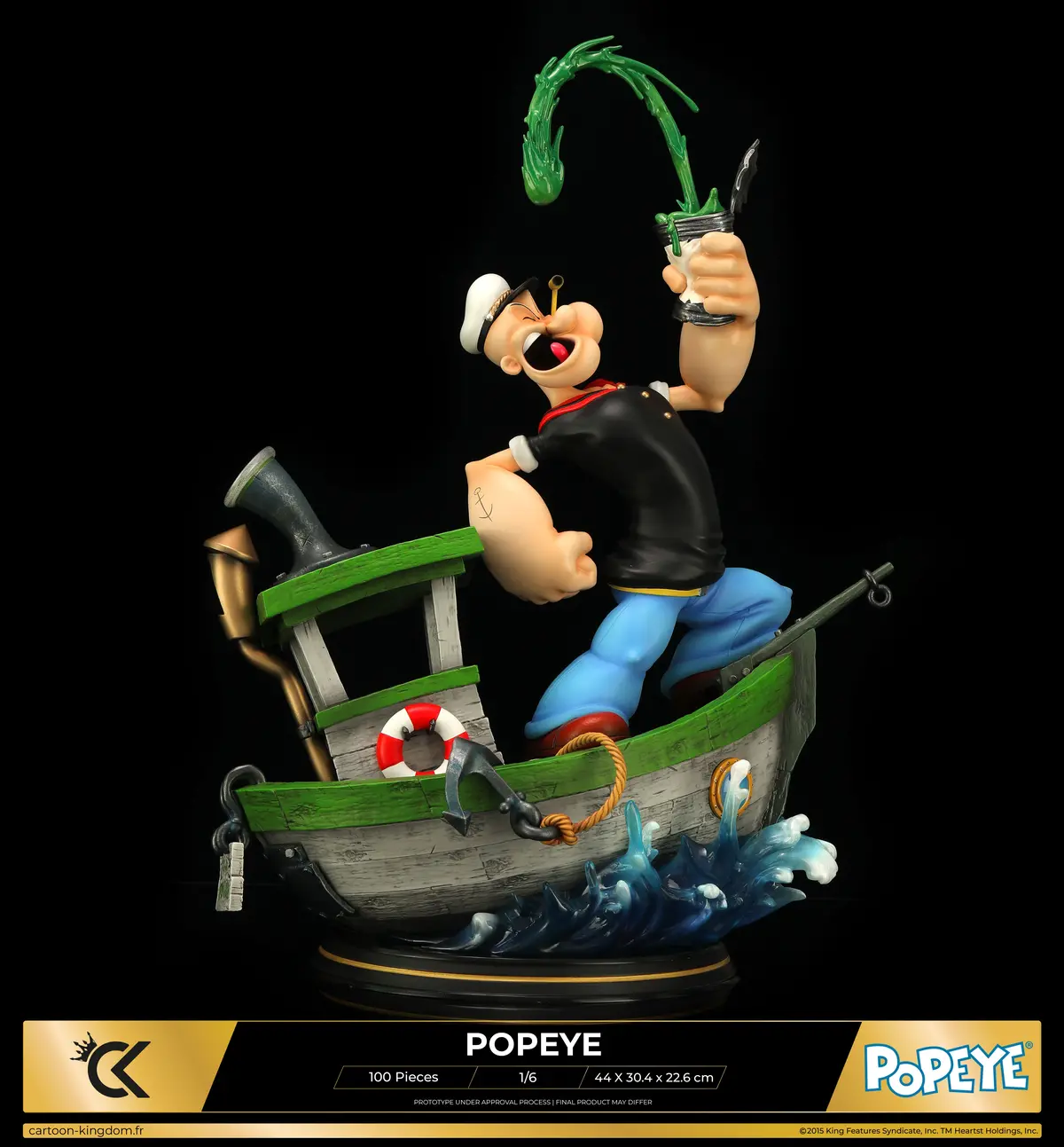 Popeye The Sailor Man: Spinach Boat Version 1