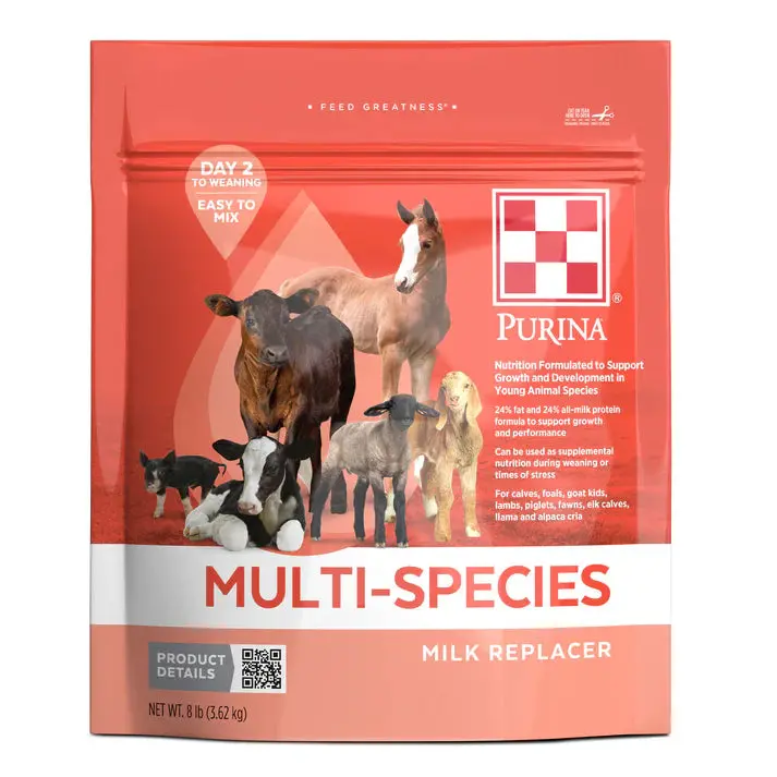 Purina® Multi-Species Milk Replacer 8 Lb      -  (Case4x8#) 1