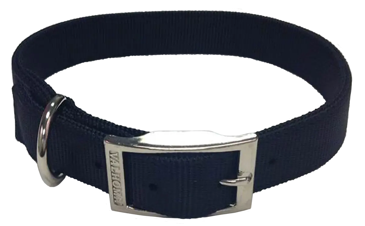 16" Black-Collar 1 3/4" Double Layer 1