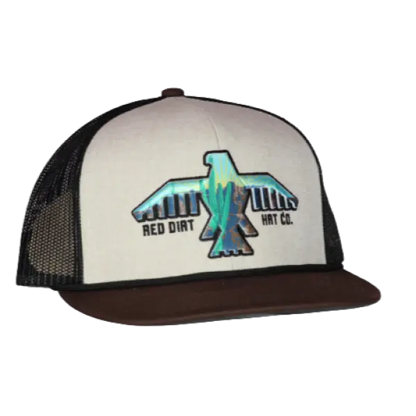 El Rey- Brown/Khaki/Blak- Red Dirt Cap 1