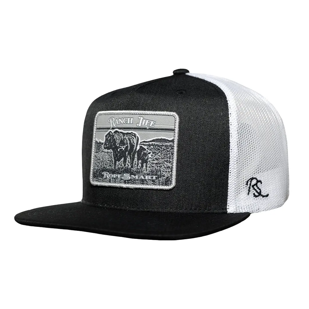 Ropesmart Ranch Life Black Cap Ropesmart Ranch Life Black Cap Ropesmart Ranch Life Black Trucker Cap 1