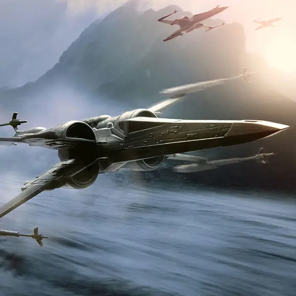 X-Wing Starfighter Pewter Collectible 1
