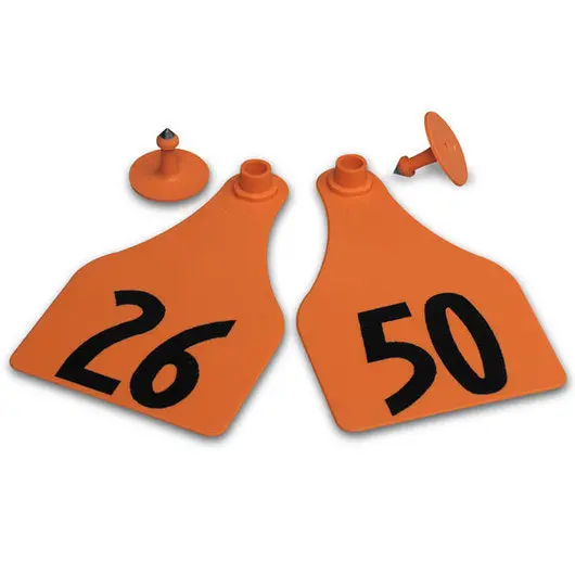 26-50 Orange Allflex: Maxi Fem/Sm Male 1