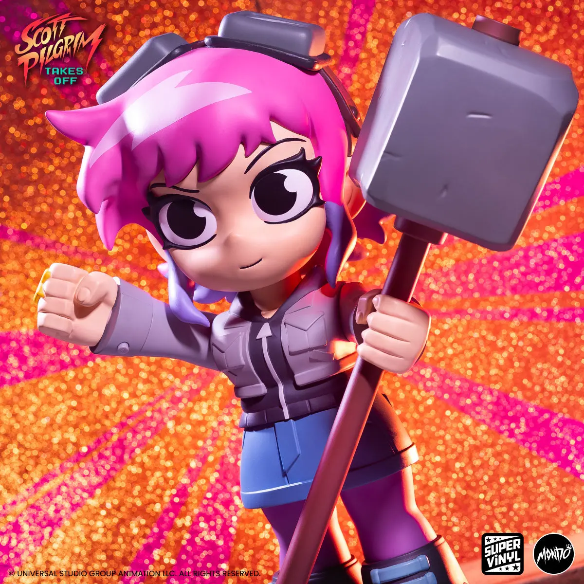 Scott Pilgrim Takes Off: Ramona Flowers Super Vinyl Figure (Pre-Order) 1