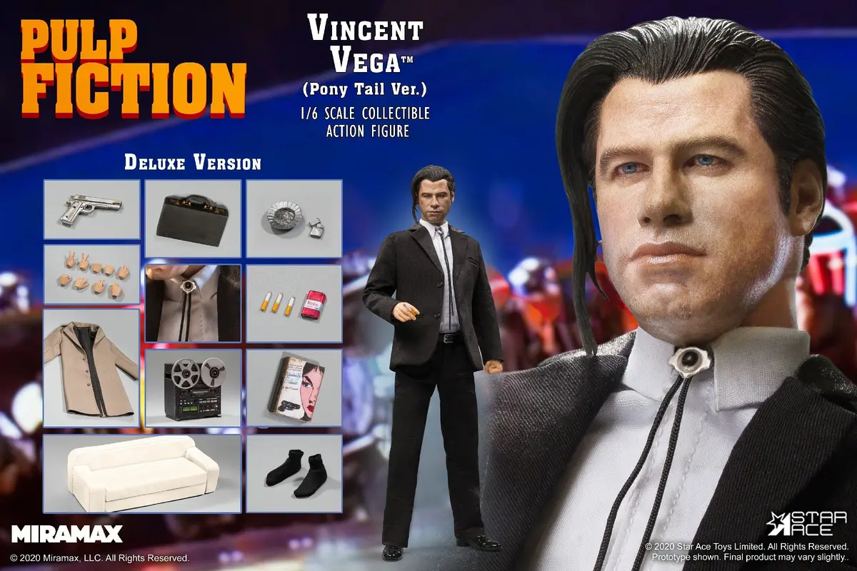 Vincent Vega Pony Tail Version (Pre-Order) 1