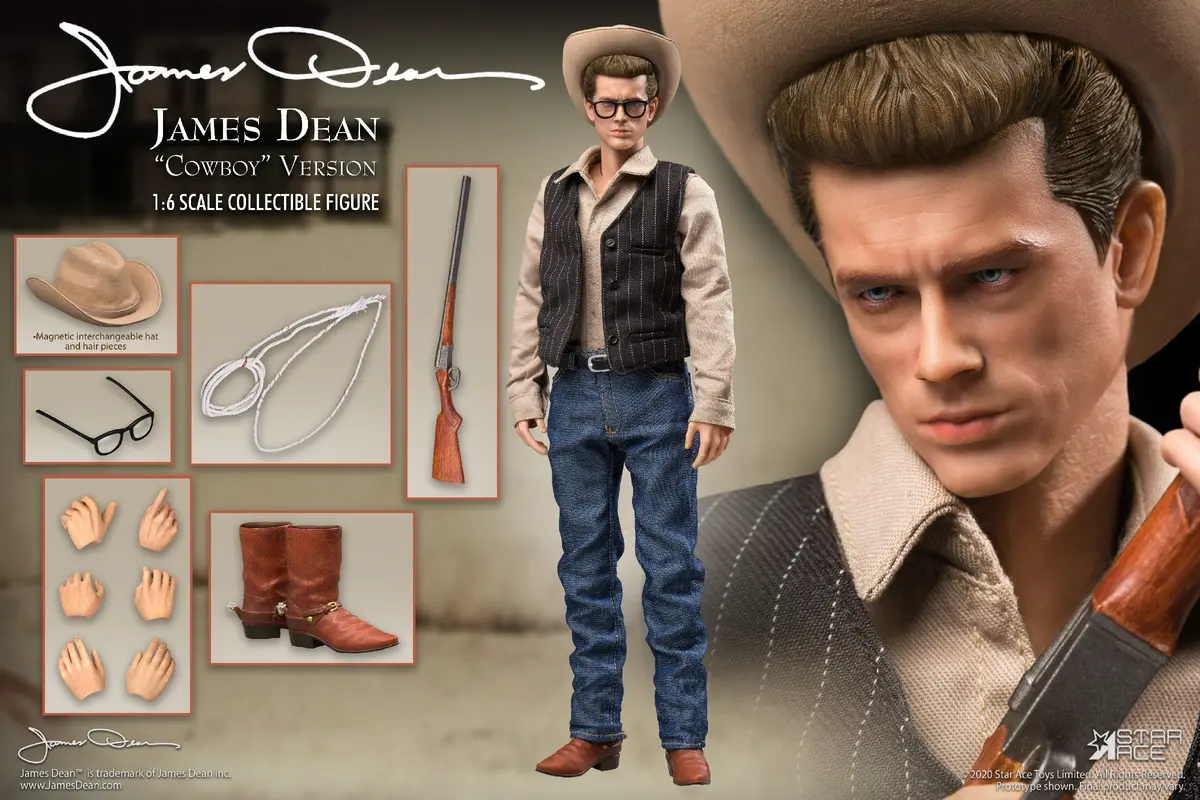Giant (1956): James Dean Cowboy Version 1