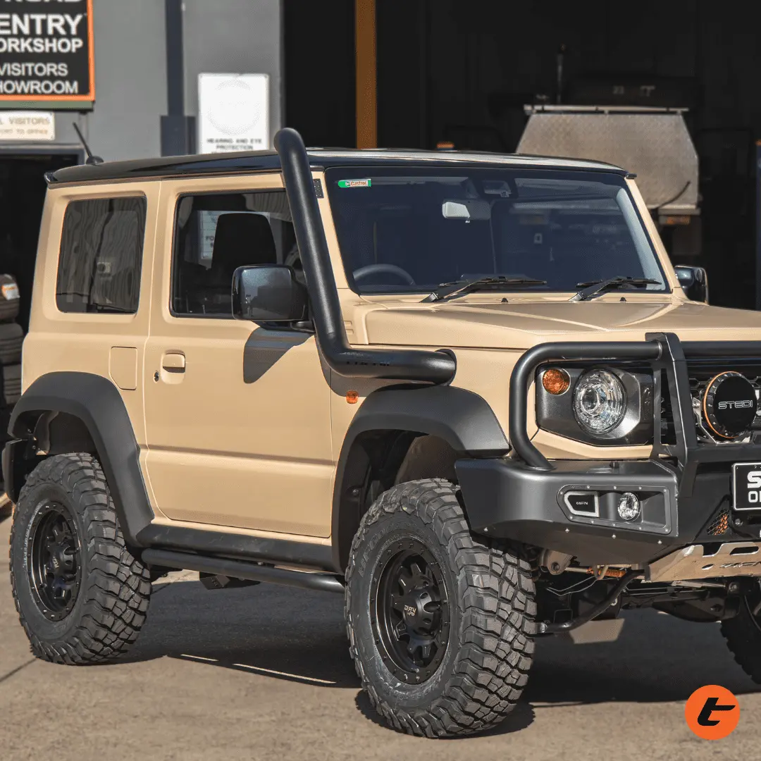 Torqit 3.5" Stainless Steel Snorkel (Jb74/Jc74 Jimny) 1