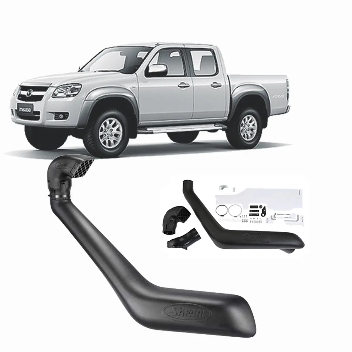 Safari Snorkel For Mazda Bt-50 (11/2006 - 10/2011) 1