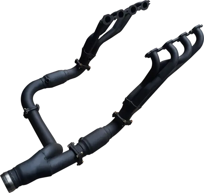 Chevrolet Silverado 1500 V8 6.2L Extractors, Cats & Y-Pipe (Sku: Ssmkch0006) 1