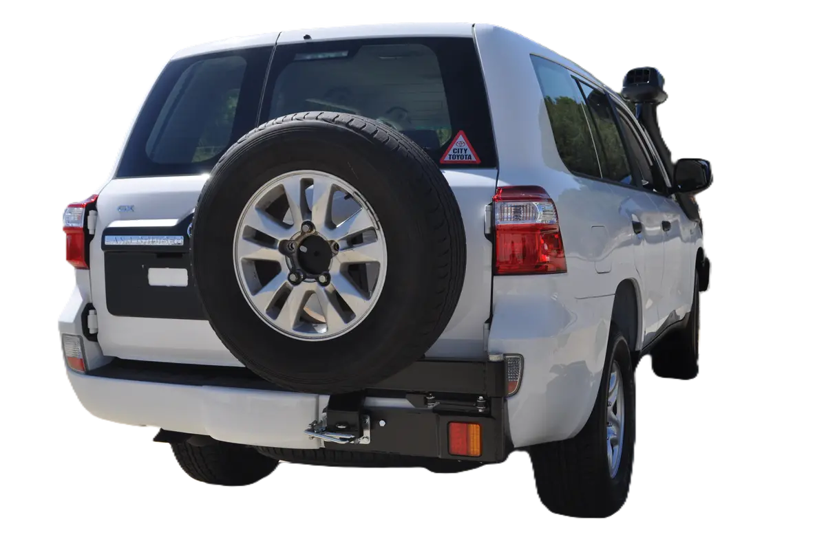 Toyota Landcruiser 78 Series (1999-2025) Rhs  Outback Accessories Single Wheel Carrier 1