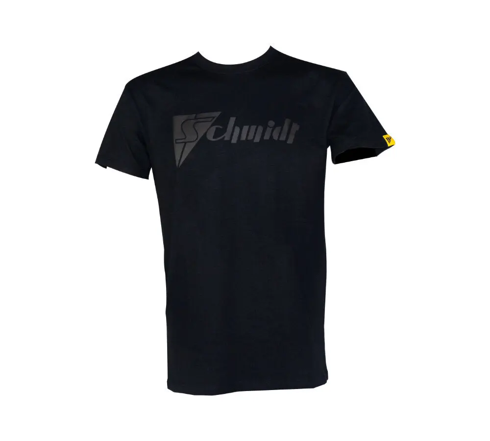 Schmidt Black Logo T Shirt 1