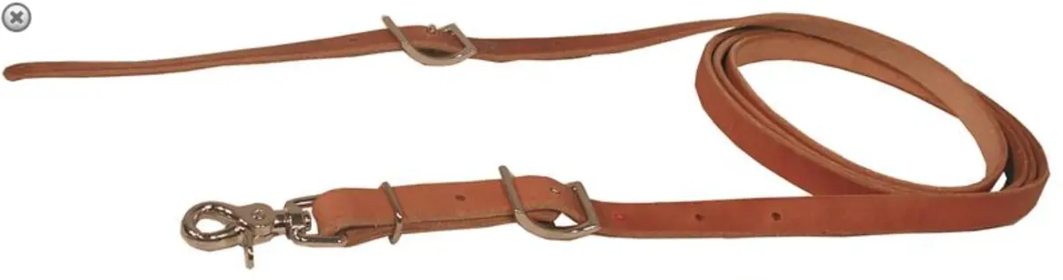 Rein, Roping, 5/8" X 7', Harness Leather 1