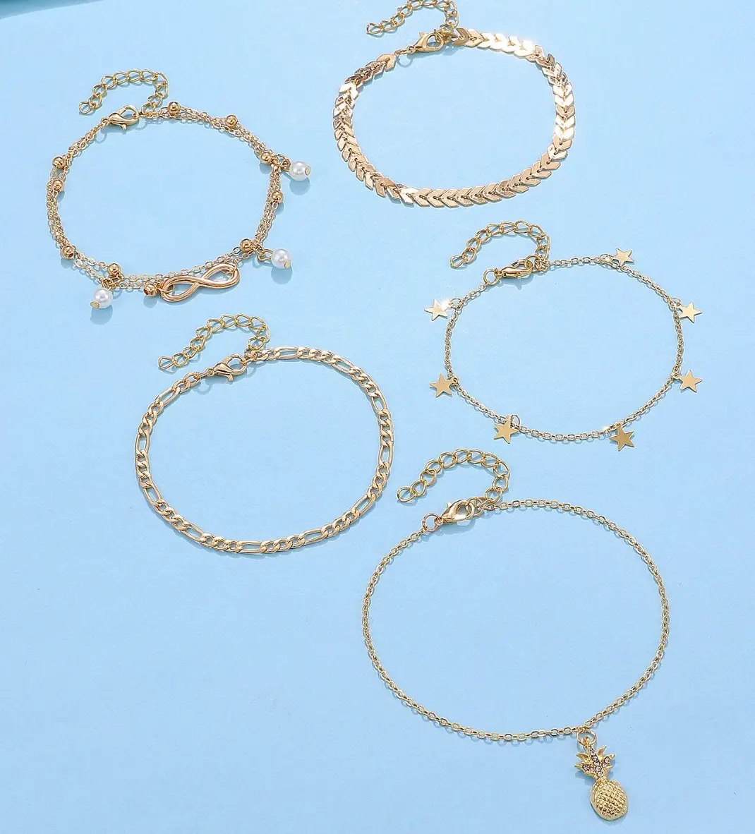Star Charm Anklet 1