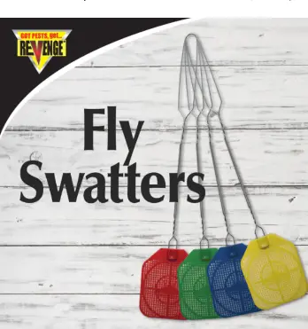 Revenge Plastic W/ Metal Fly Swat 1