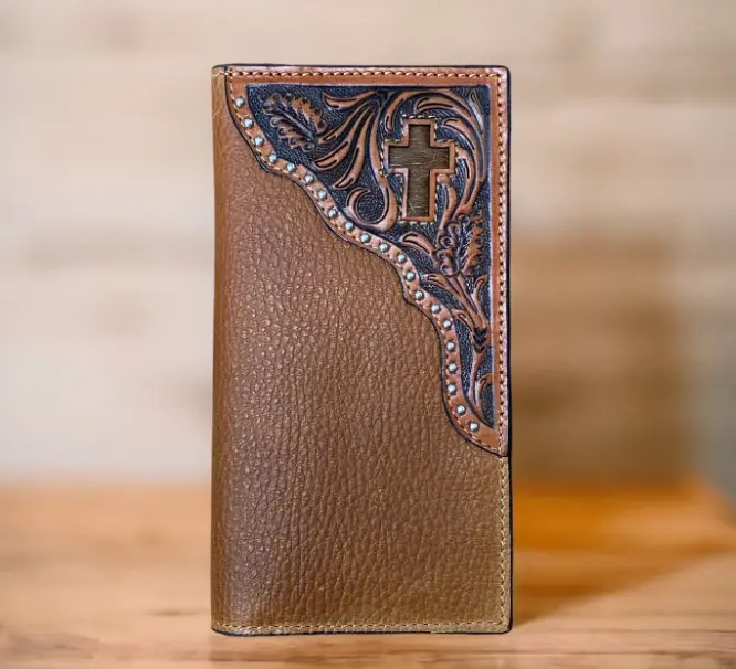 Wallet Rodeo Soft Leather Inlay 1
