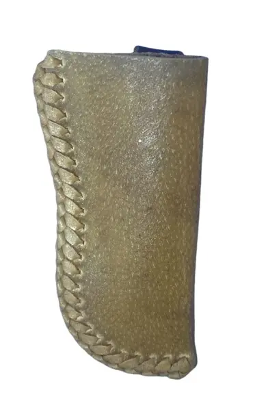 Knife Sheath 3.5'' Lthr. Rawhide Weave 1