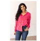 Abstract Floral Button Down Top 1