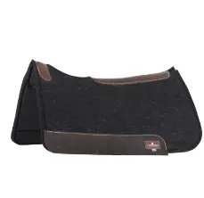 Contour Flex Saddle Pad-  Black 1