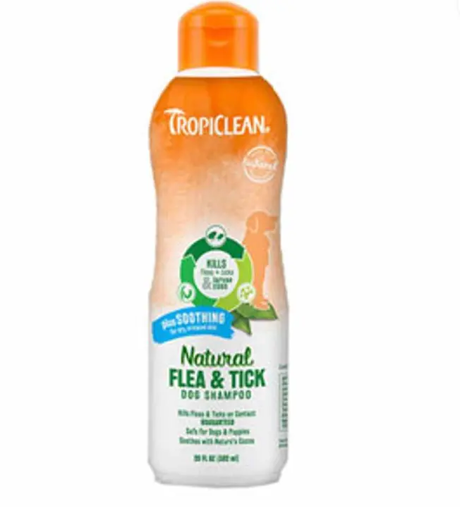Natural Flea & Tick Tropiclean Shampoo 1