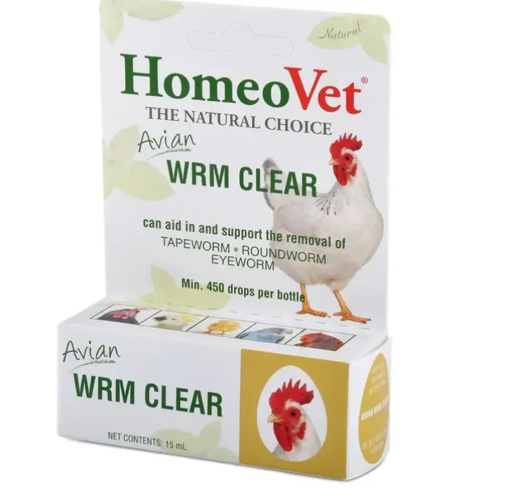 Homeovet Avian Wrm Clear 1