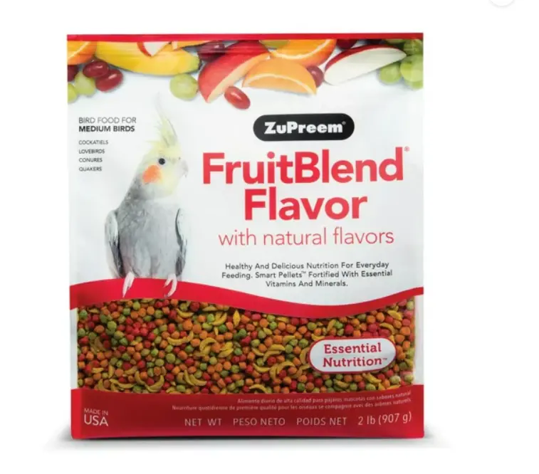 Zupreem® Fruitblend® Flavor With Natural Flavors Medium Birds 1