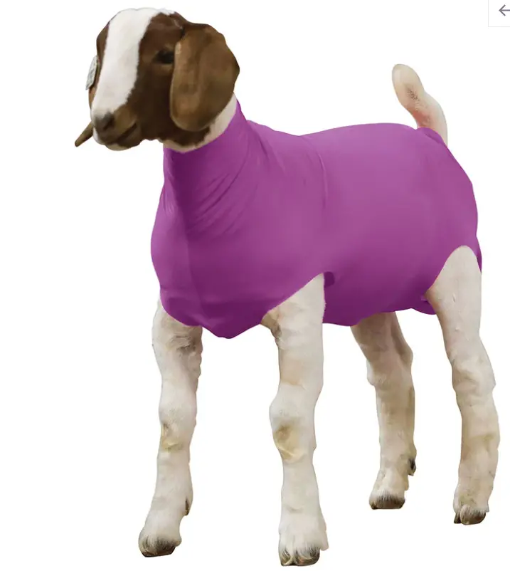 Goat Spandex Tube - Medium Purple 1