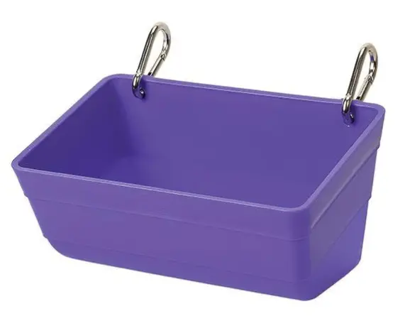 Animal Feeder, 3 Quart -Purple 1