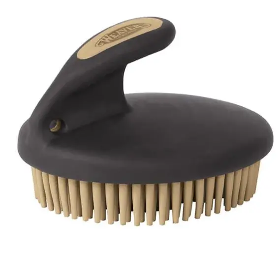 Palm Held Fine Curry Comb - Tan 1