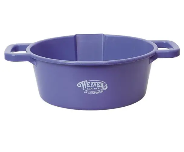 Large Round Feed Pan - Purple 1
