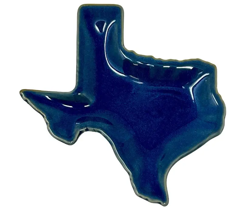Texas Shaped Trinket Dish 1
