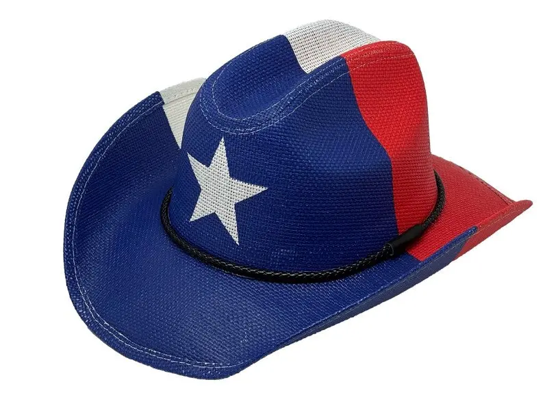 Texas Flag Cowboy Hat 1