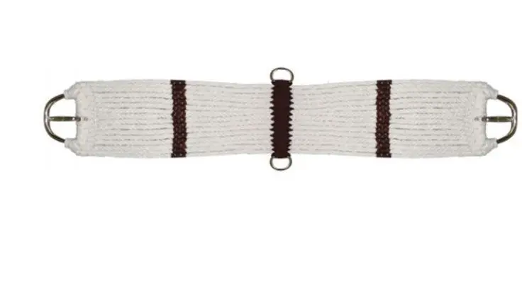 Showman Brown And Cream String Girth 34" 1