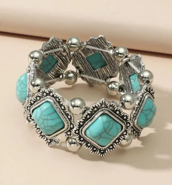 Turquoise Decor Vintage Bracelet 1