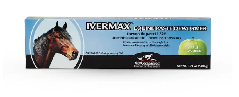 First Companion® Ivermax® (Ivermectin) Equine Paste 6.08 G 1/Pkg 1