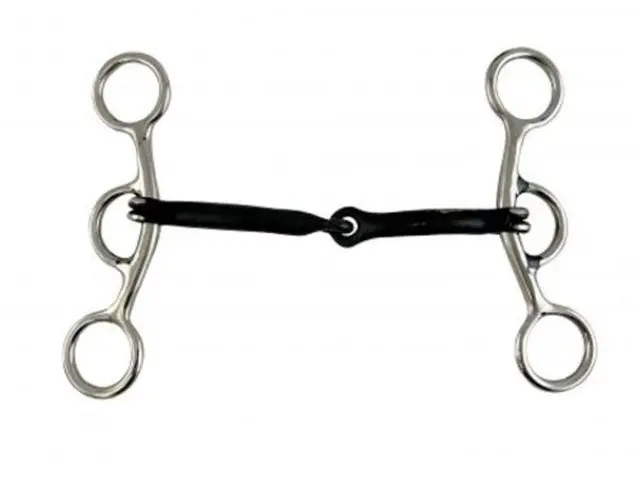 Showman Stainless Steel Broken Mouth Sweet Iron Bit 1