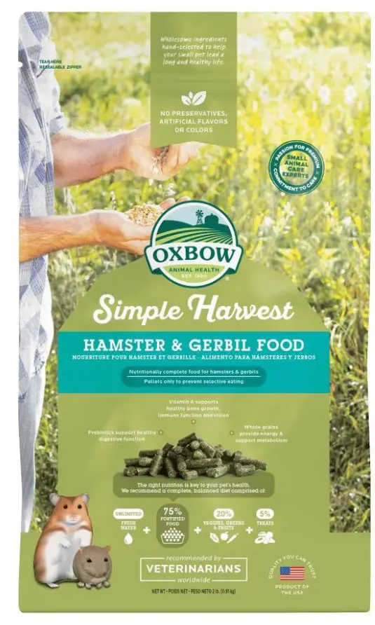 Hamster & Gerbil Food 2 Lbs 1