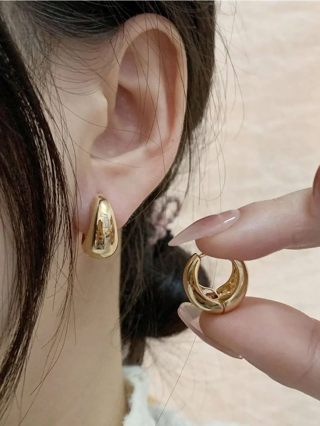 Retro Minimalist Geometric Earrings 1