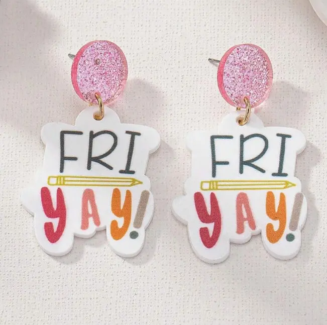 Friyay Acrylic Earrings 1
