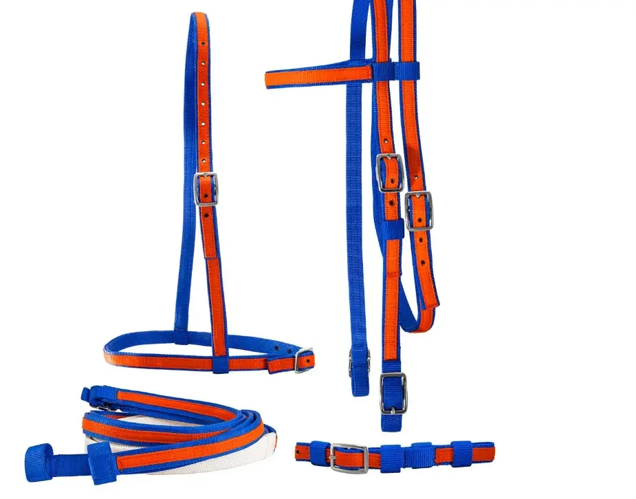 Jacks Race Bridle Thoroughbred 2 Tone - Complete 1