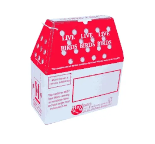 Single Stall Bird Shipper Box - Large 1