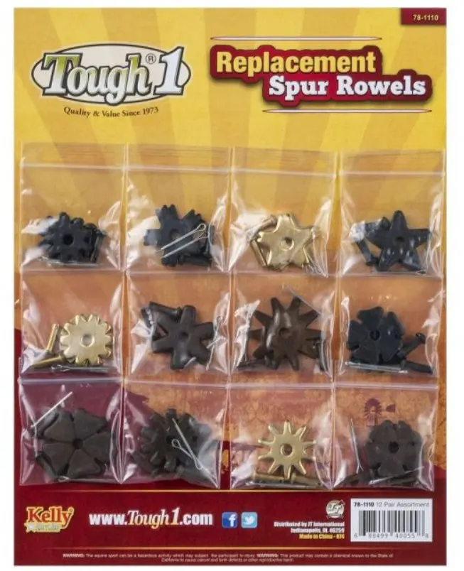 Tough1 Replacement Spur Rowel Card 1