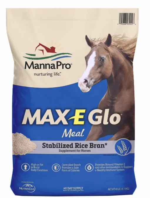 Max-E-Glo  Stabilized Rice Bran/ 40Lb 1