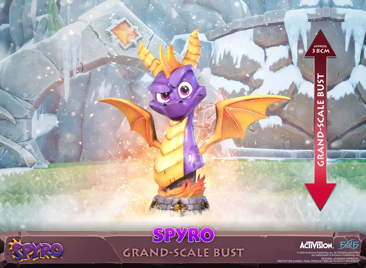 Spyro The Dragon Grand-Scale Bust 1