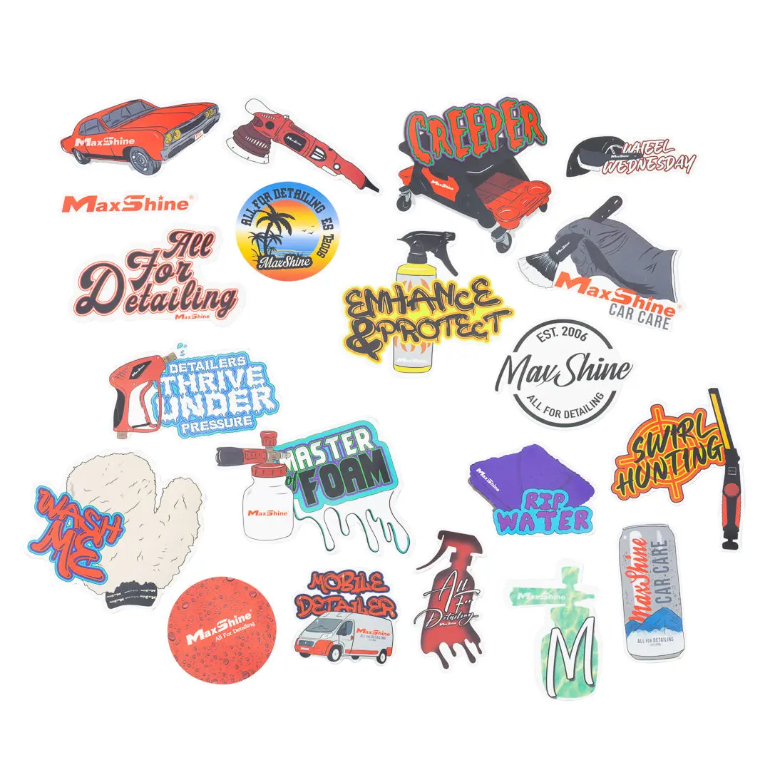 Maxshine Stickers - 20 Pack 1