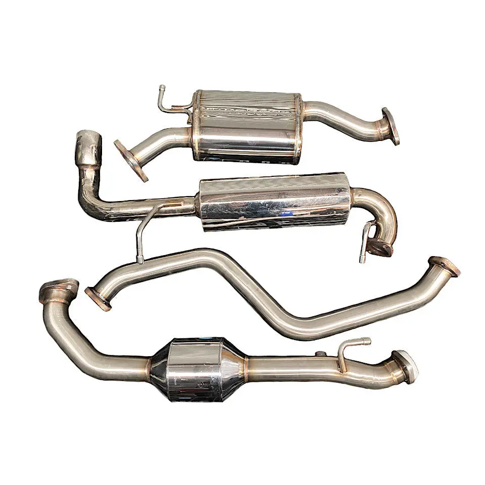Avo Turboworld 2" Header Back Exhaust With Cat, Muffler & Resonator (Jb74 Jimny) 1