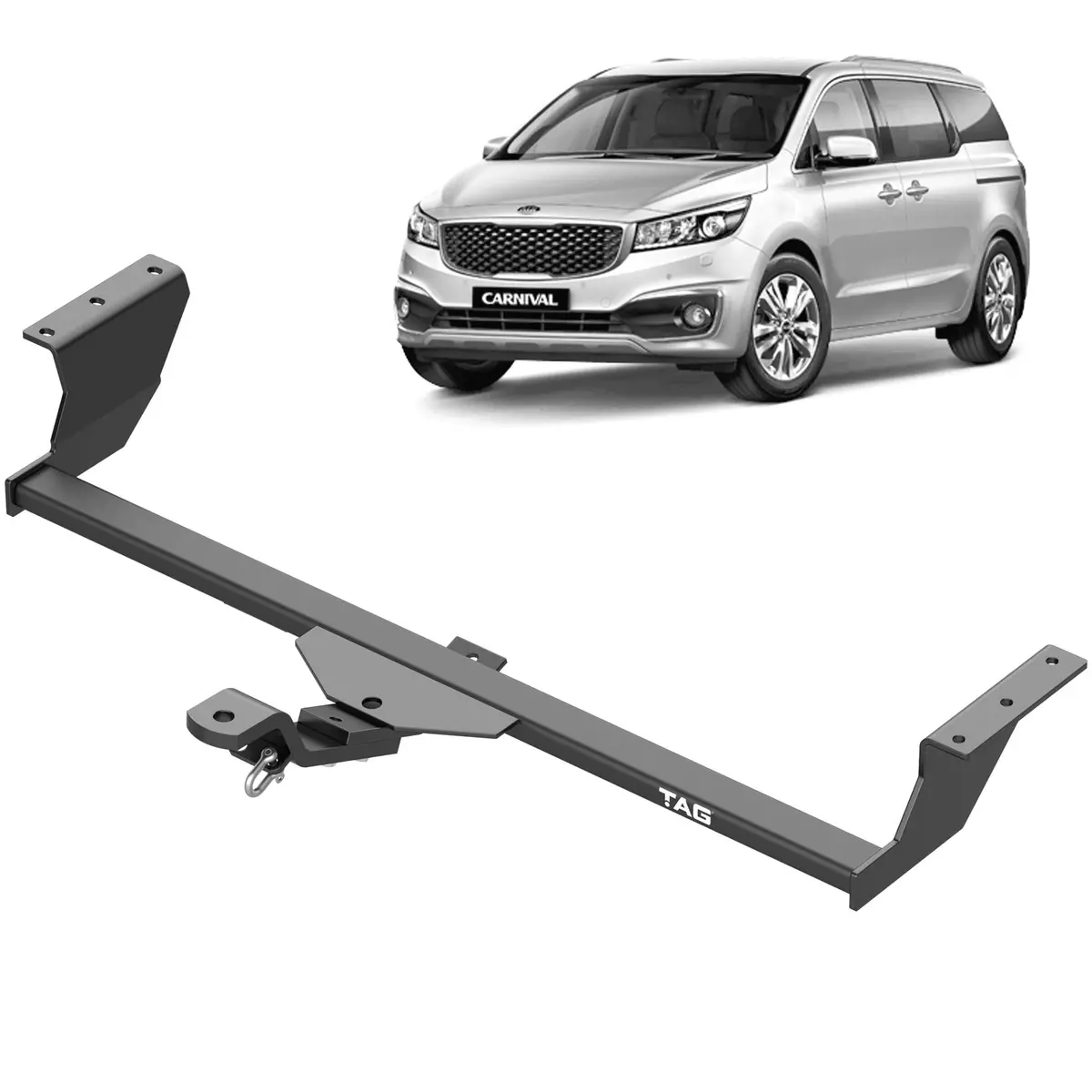 Tag Standard Duty Towbar For Kia Grand Carnival (01/2006 - 2016), Carnival (01/2010 - 12/2014) 1