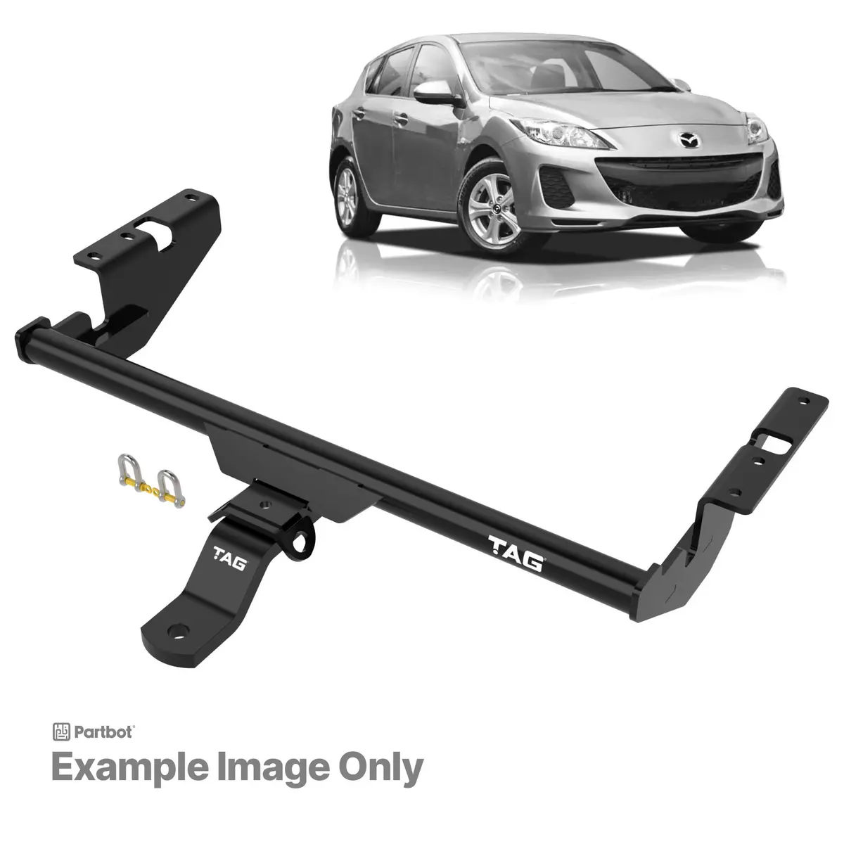 Tag Standard Duty Towbar For Mazda 3 (01/2008 - 01/2014) 1