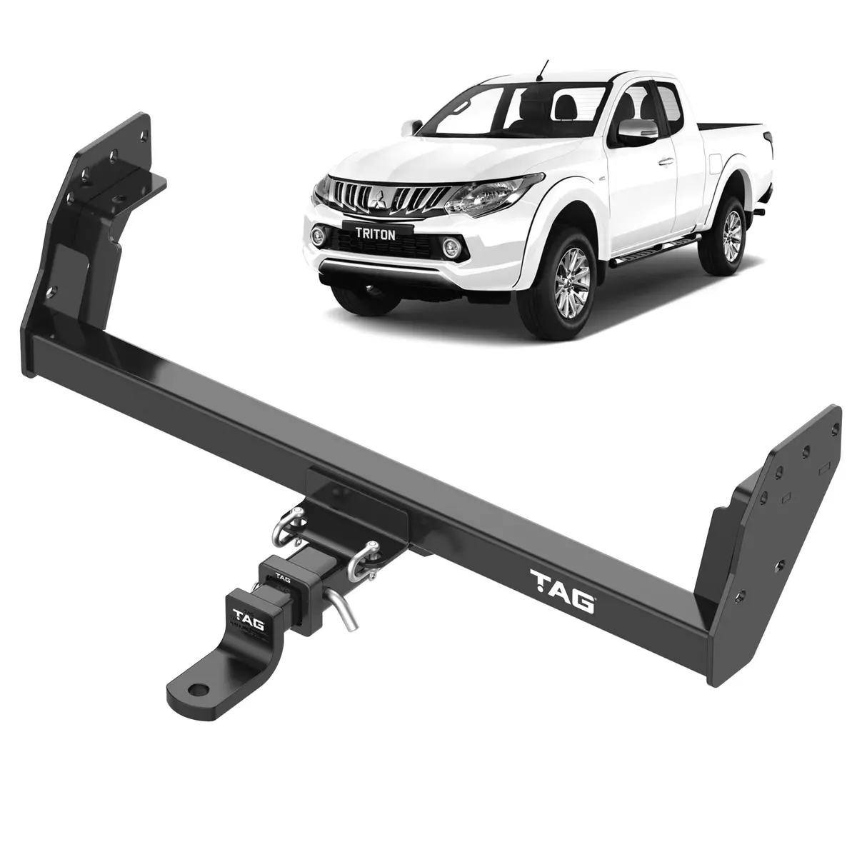 Tag Heavy Duty Towbar For Mitsubishi Triton (03/2006 - 12/2015) 1