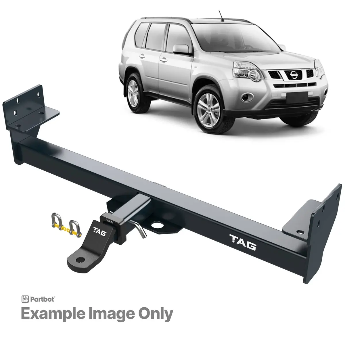 Tag Heavy Duty Towbar For Nissan X-Trail (06/2001 - 12/2007) 1